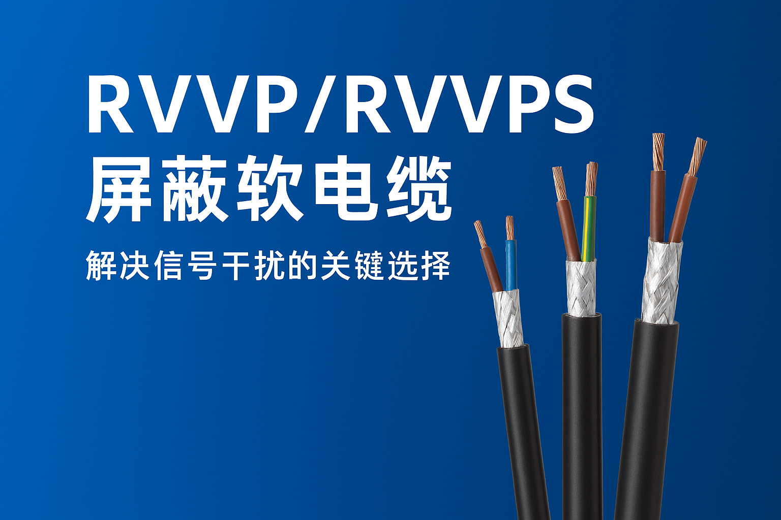 RVVP/RVVPS屏蔽軟電纜：解決信號(hào)干擾的關(guān)鍵選擇