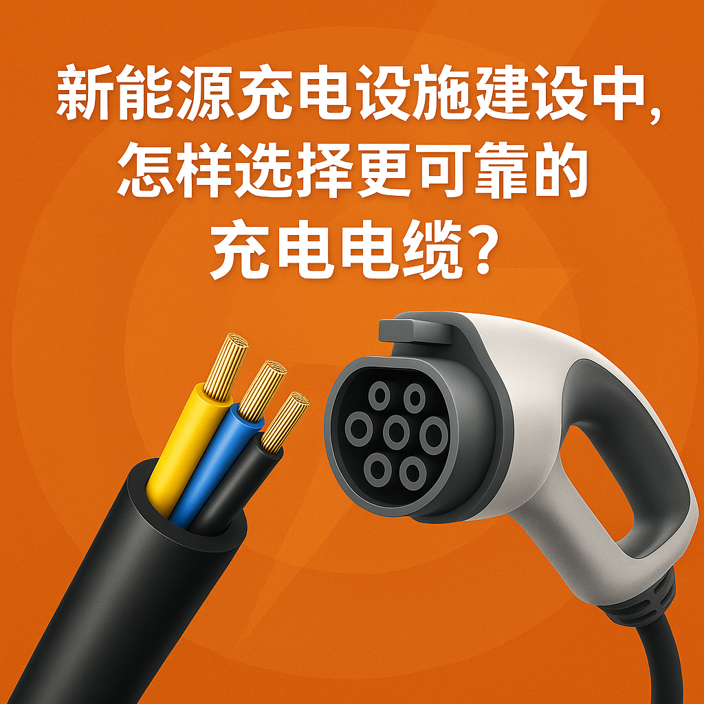 新能源充電設(shè)施建設(shè)中，怎樣選擇更可靠的充電電纜？