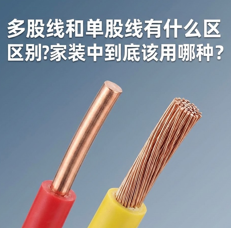 家裝電線選單股(BV)還是多股(BVR)？